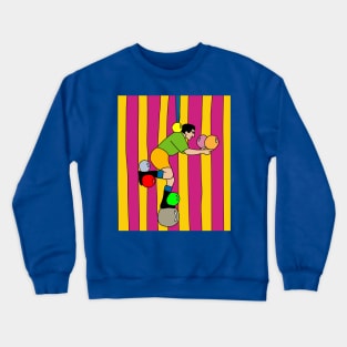 Juggler Juggling Circus Performers Crewneck Sweatshirt